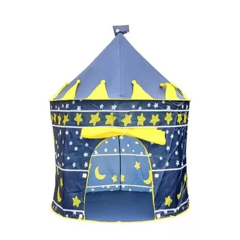 GENERICO - Carpa Casa De Juguete Infantil Con Estrellas Y Luna Plegable