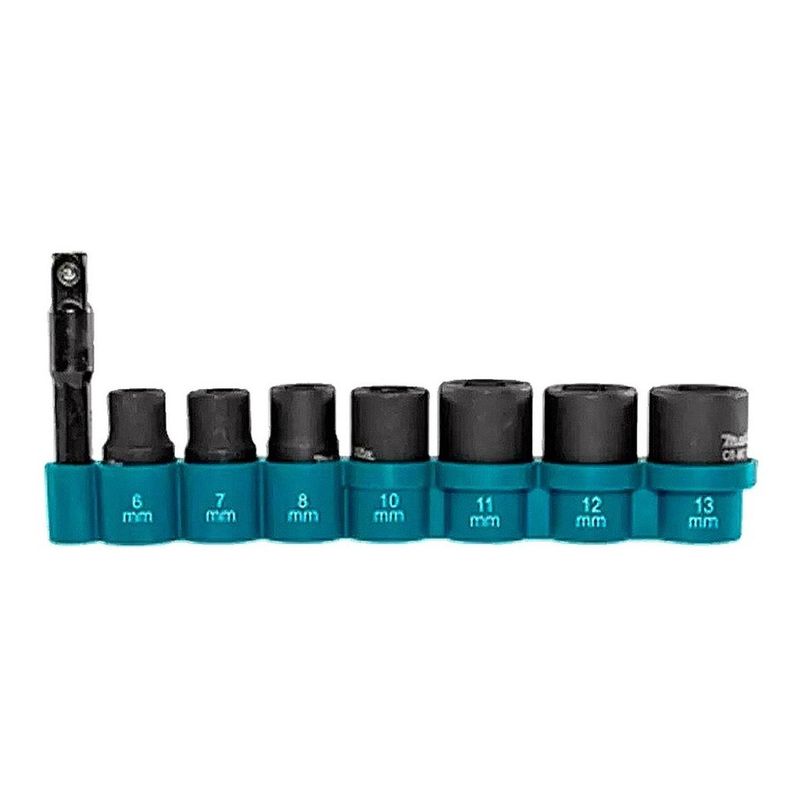 MAKITA - Set De Dados Makita Impacto Socket 8 Piezas E-12289