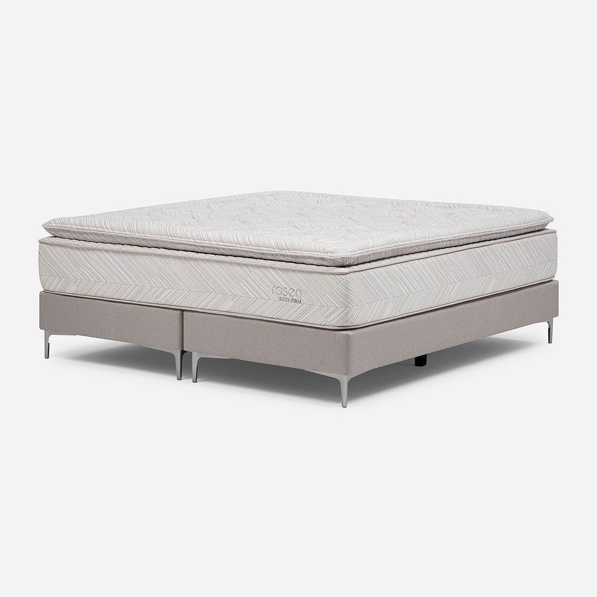 ROSEN - Cama Europea Bock Firm Super King 200 x 200 cm