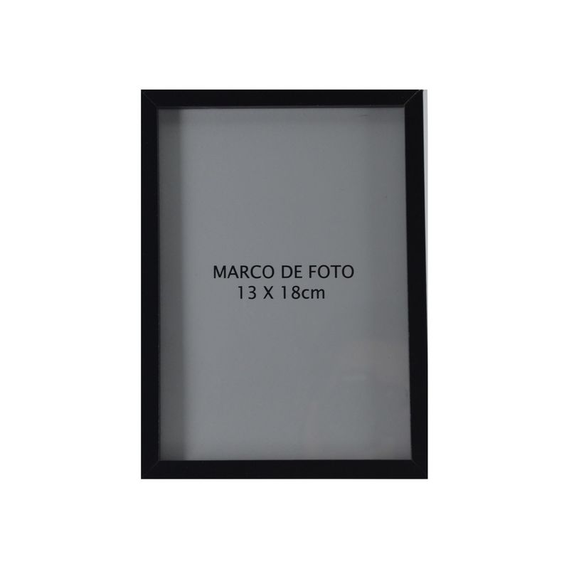RONDA - Marco Foto Negro 13x18 cm