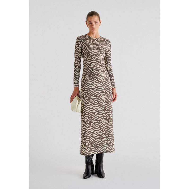 SCALPERS - Vestido Print Cebra