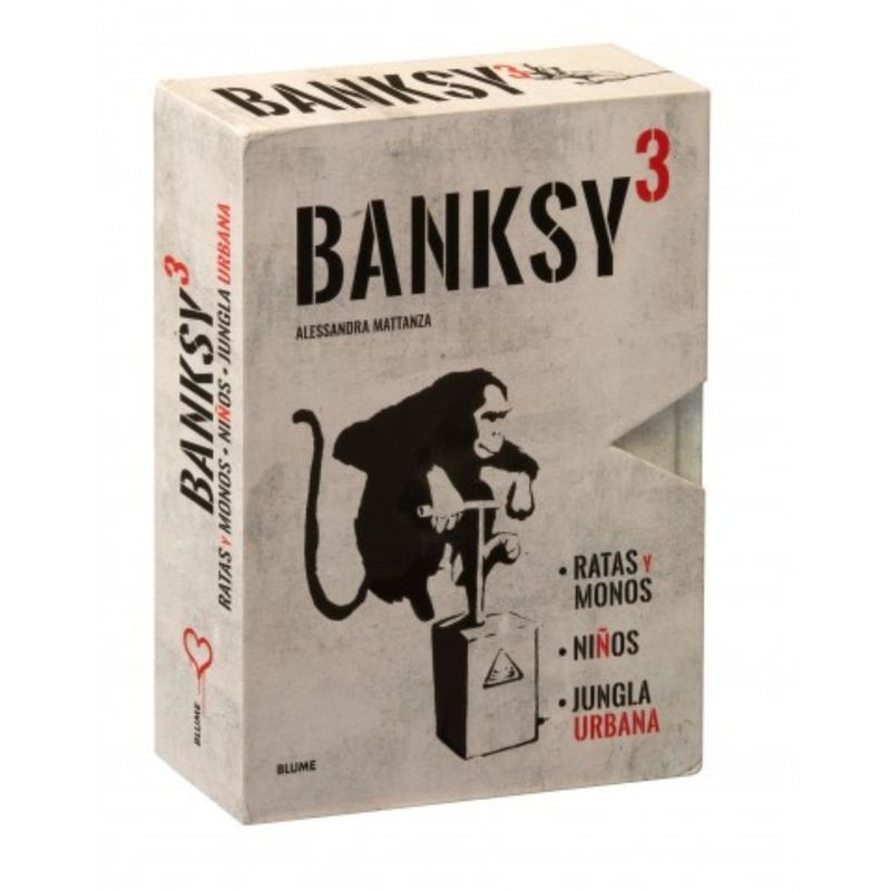 BLUME - BANKSY (estuche con tres libros)