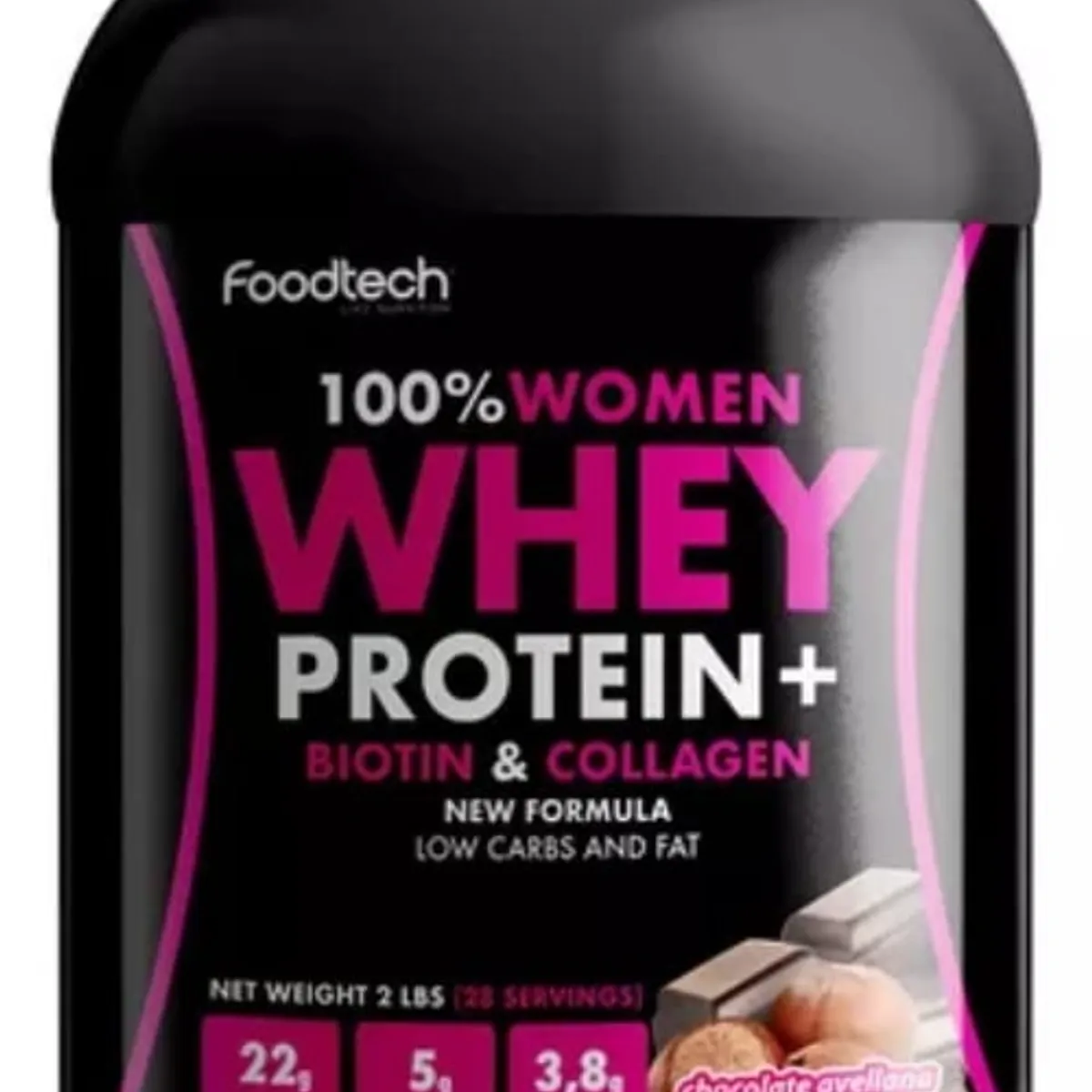 FOODTECH - Whey Protein Women Foodtech 907g Chocolate Avellana