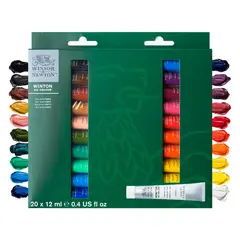 WINSOR AND NEWTON - Set Inicial Óleos Winton Winsor & Newton 20x12ml