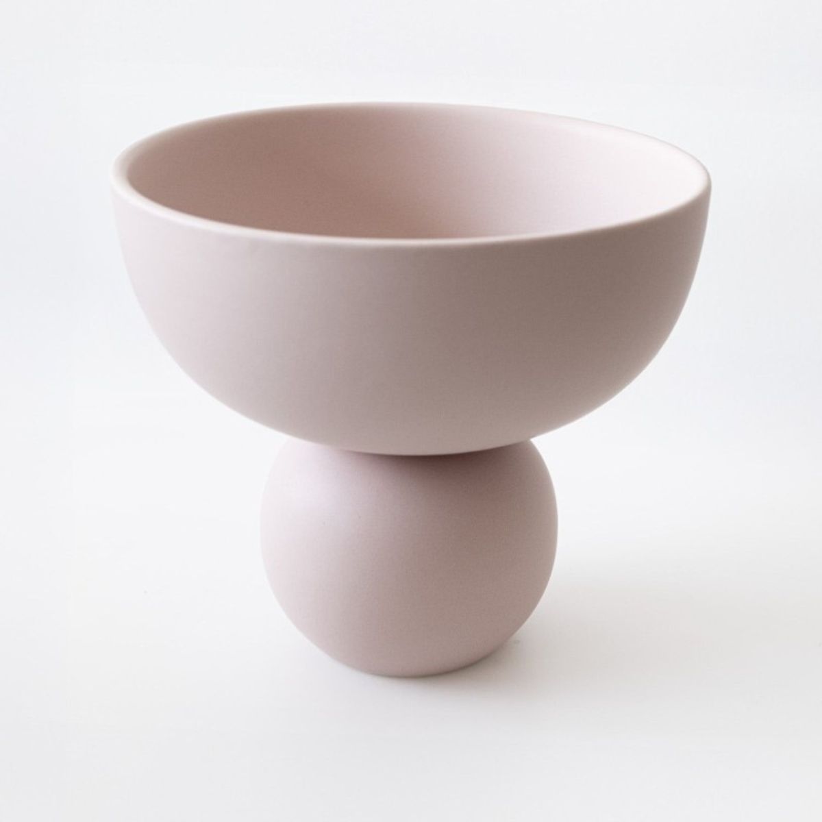 RE DECORA - Jarrón Decorativo Semicírculo Rosa