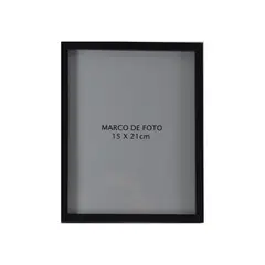 RONDA - Marco Foto Negro 15x21 cm