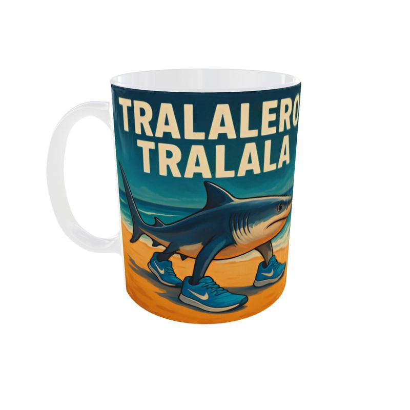 MI COMPRA ONLINE - Taza de Cerámica Tralalero Tralala Mug Novedoso 325 ml