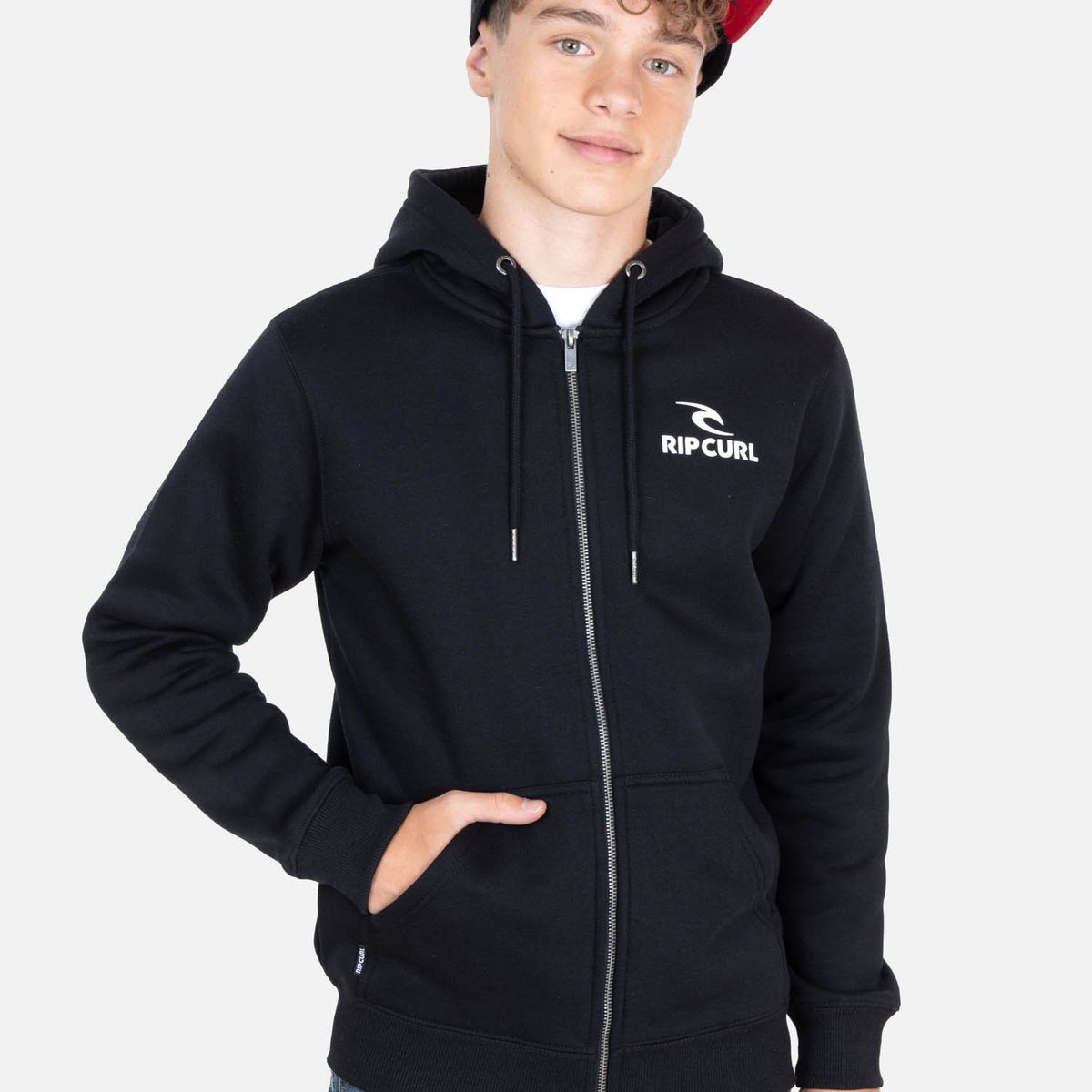 RIP CURL - Poleron FZ Tidalon Negro Infantil Rip Curl - Negro