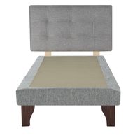 BASE CON RESPALDO 1.5 PLAZAS 105X190 CM