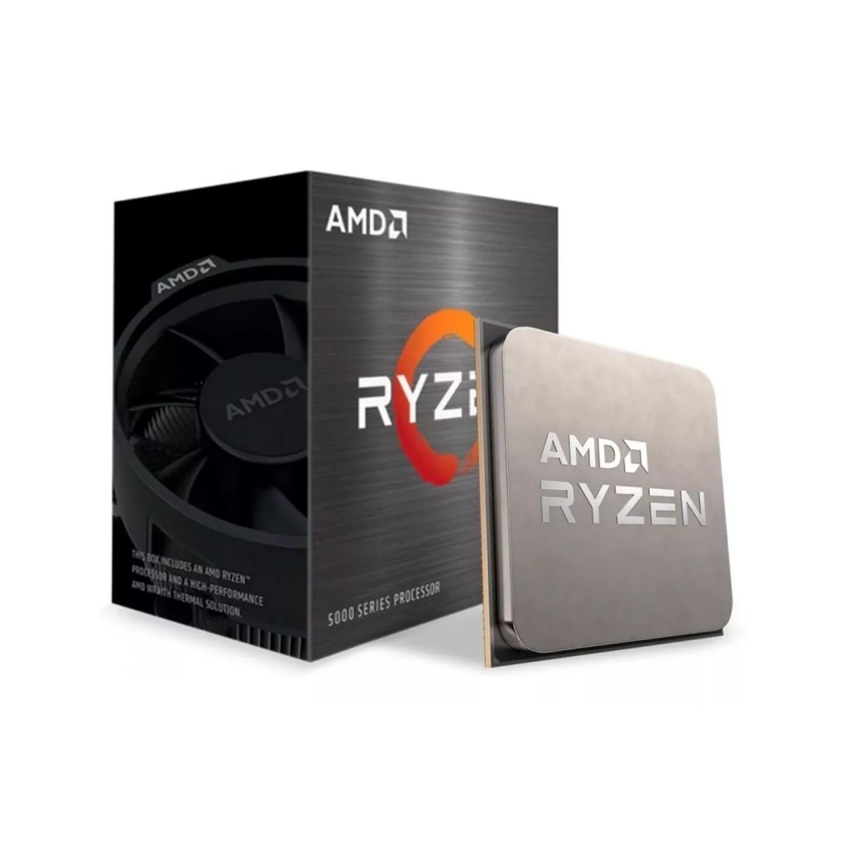 AMD CORP - Procesador AMD Ryzen 5 5500, 3.6GHz (4.2GHz Turbo), 6Core/12Thread, Socket AM4