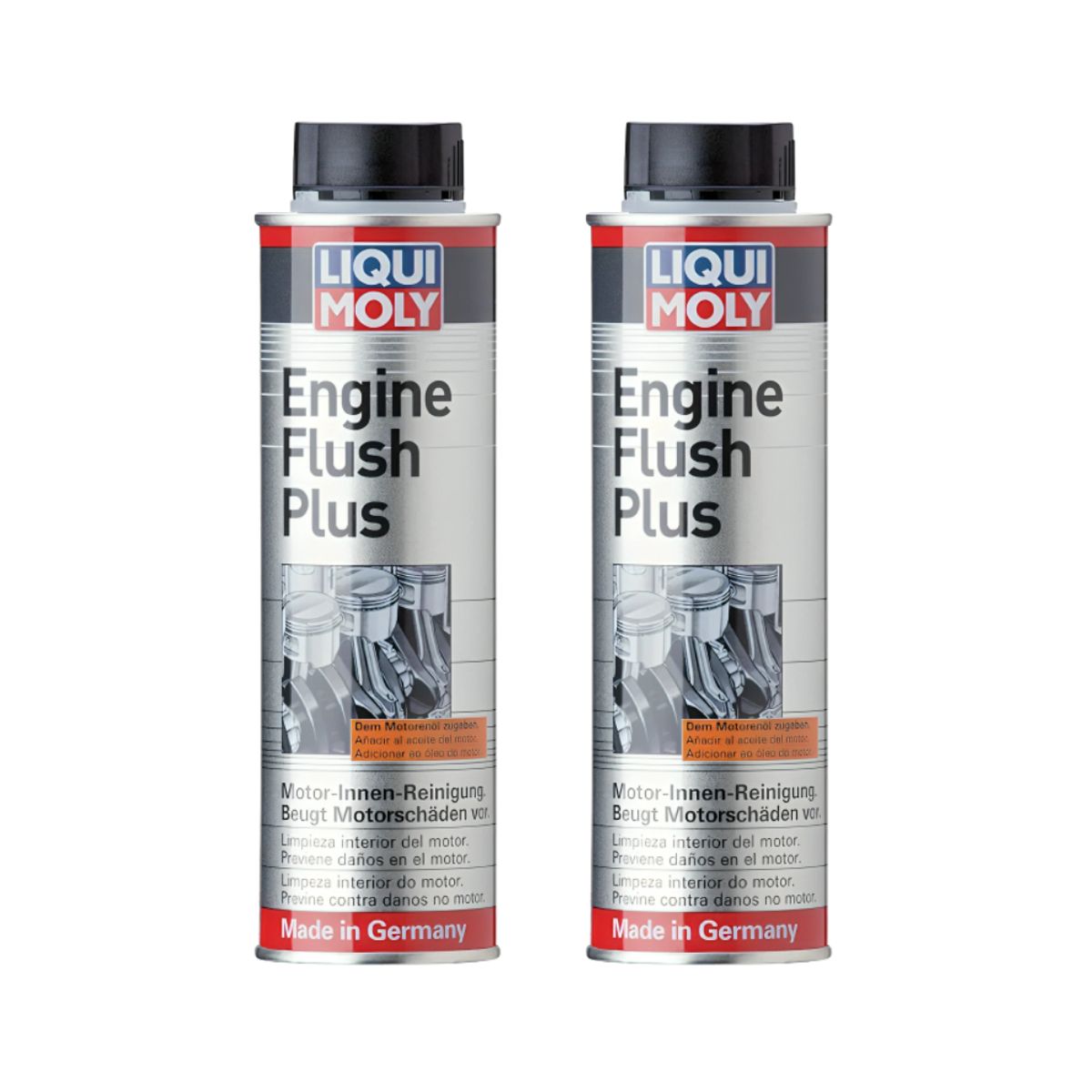 LIQUI MOLY - Limpiador Interno Motor Engine Flush Liquimoly 300ml X2