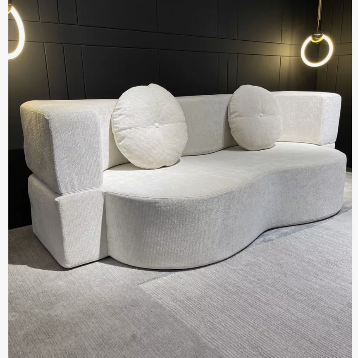 HOMER DESIGN - Sofa Modular Convertible 2 En 1 Sofa Cama Alta Elastidad