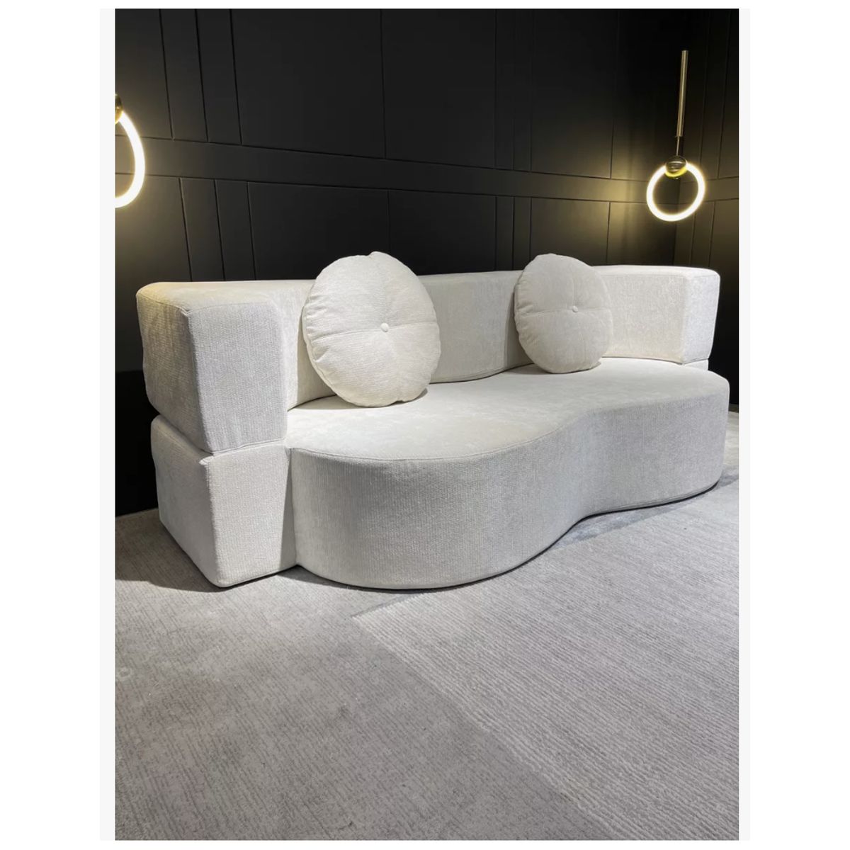 HOMER DESIGN - Sofa Modular Convertible 2 En 1 Sofa Cama Alta Elastidad