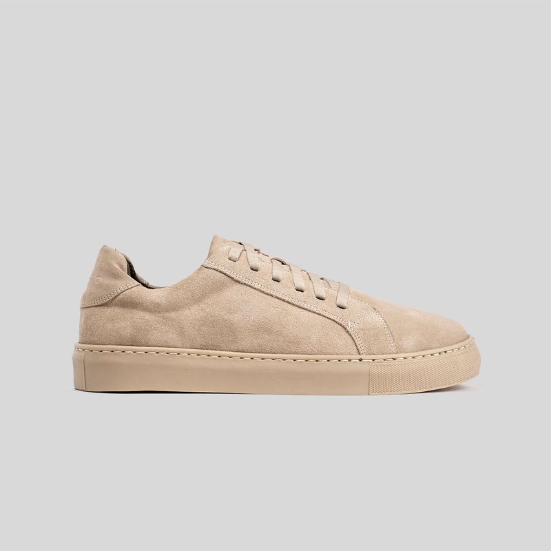 TRAUKO - Zapatilla Cuero Hombre Arena Trauko Montblanc