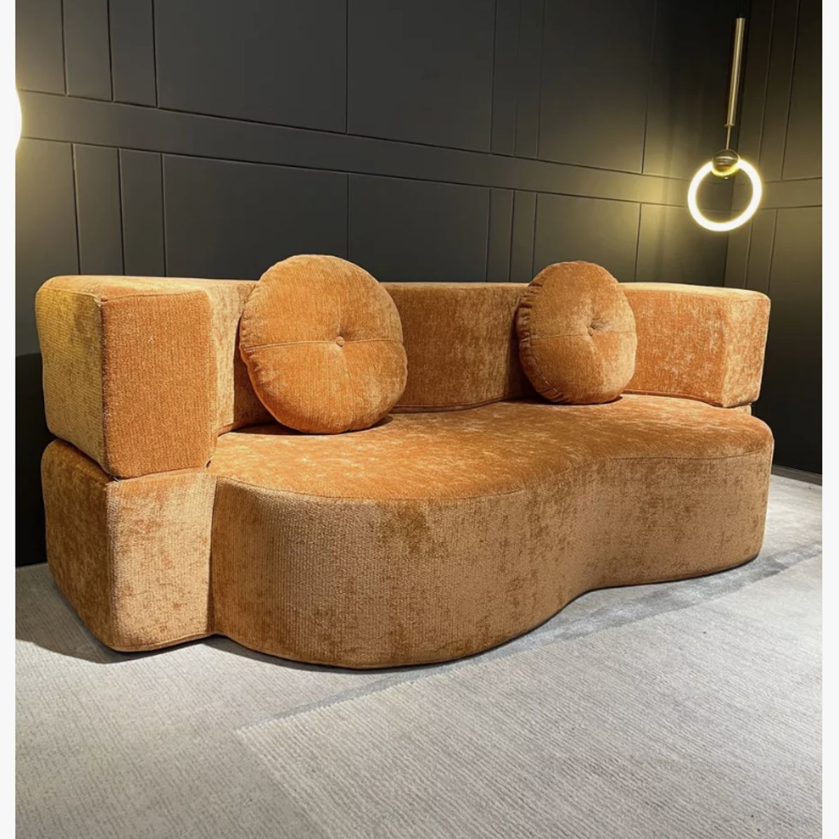 HOMER DESIGN - Sofa Modular Convertible 2 En 1 Sofa Cama Alta Elastidad