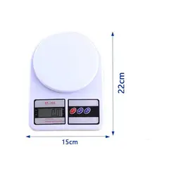 GENERICO - Balanza Digital De Cocina 7 Kg