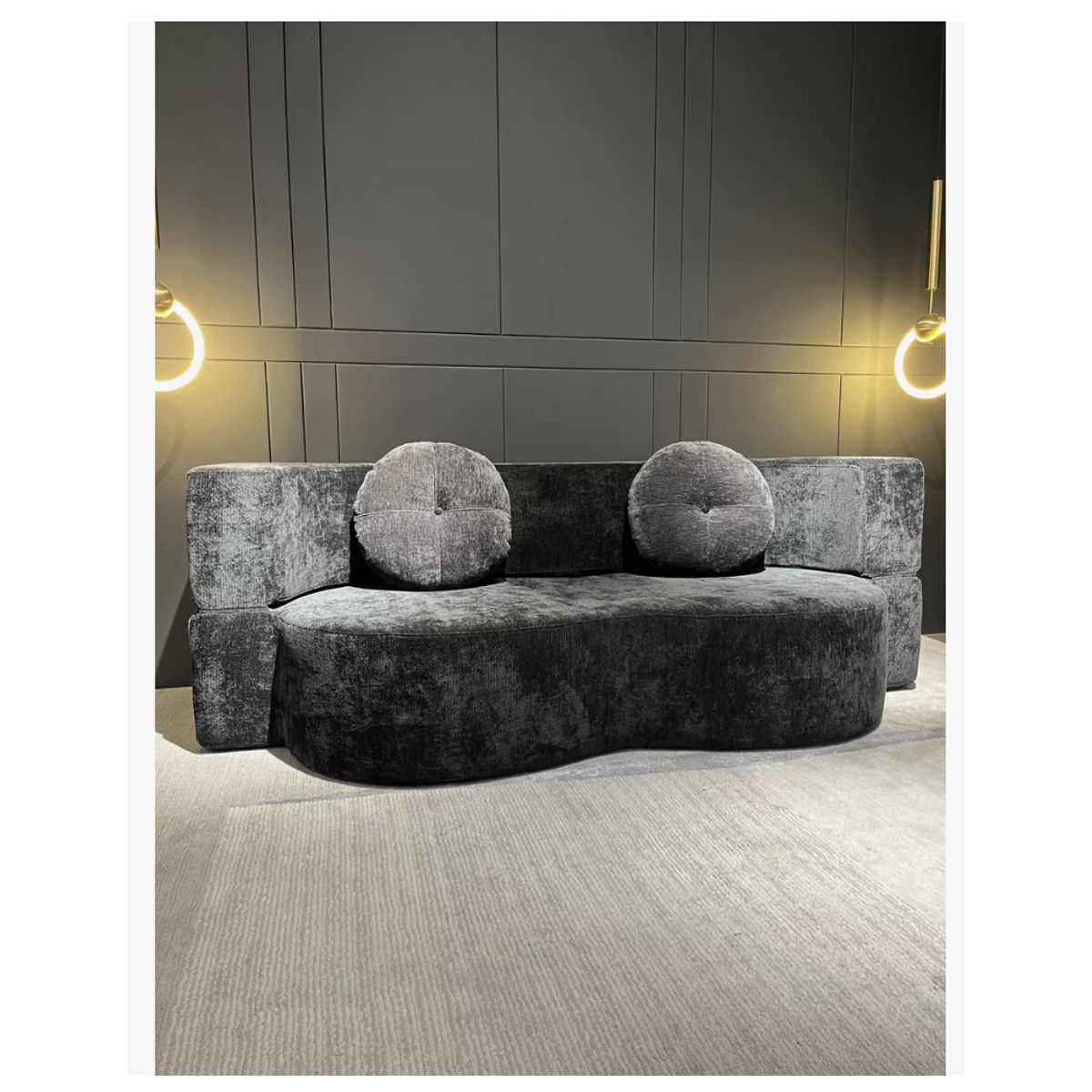 HOMER DESIGN - Sofa Modular Convertible 2 En 1 Sofa Cama Alta Elastidad