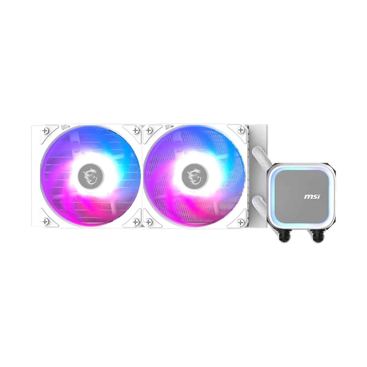 MSI - Refrigeración líquida MSI Mag Coreliquid A13 240 ARG, Blanco