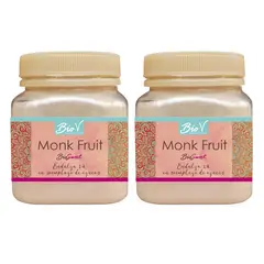 BIOV - Pack x 2 Monk Fruit Endulzante 60gr Sin Gluten Bio V