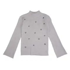 PILLIN - Polera Niña Melange PVB912-25MLG - Gris