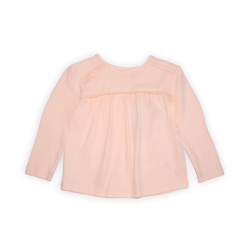 PILLIN - Polera Bebe Damasco Pillin PVB621-25DAM  - Naranjo