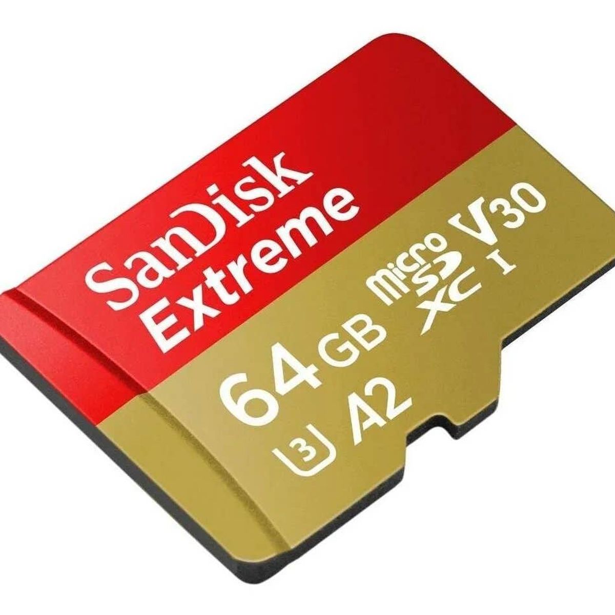 SANDISK - Tarjeta MicroSD 64GB Sandisk Extreme UHS-I U3 A2 Mobile