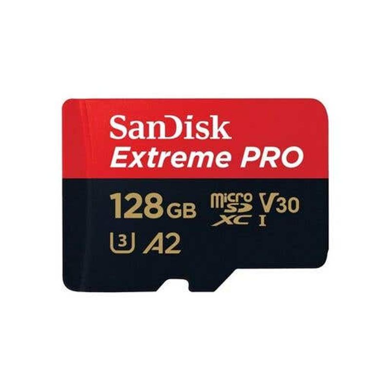 SANDISK - Tarjeta MicroSD 128GB Sandisk Extreme Pro UHS-I C10