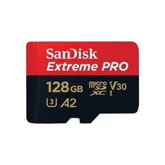 SANDISK - Tarjeta MicroSD 128GB Extreme Pro UHS-I C10