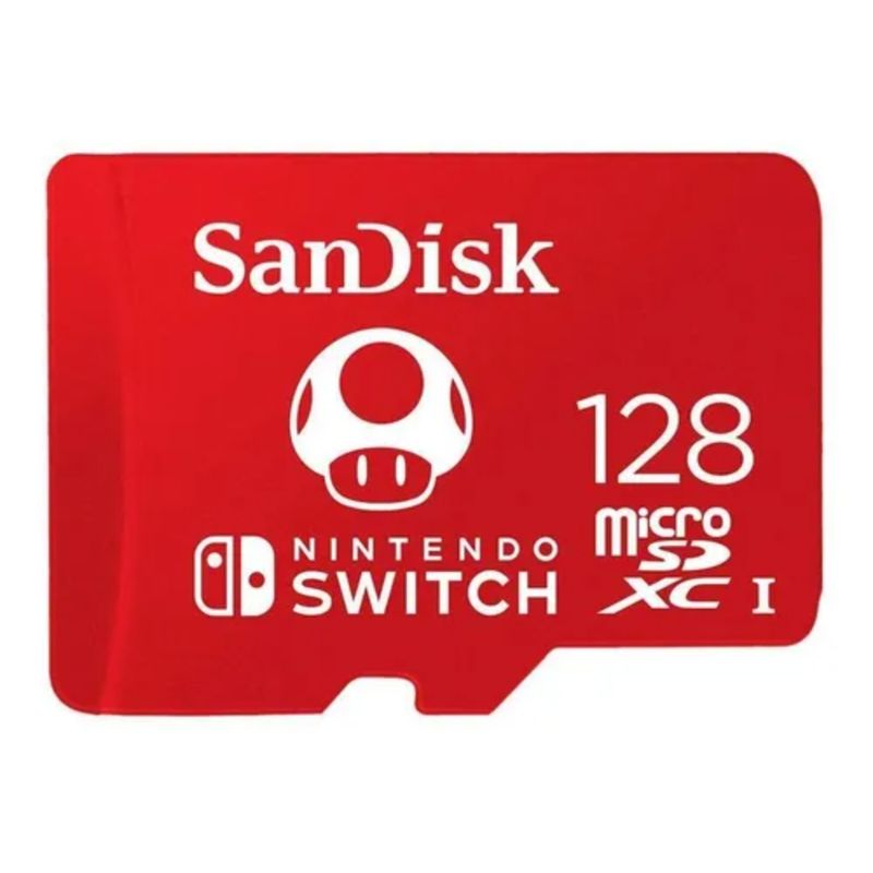 SANDISK - Tarjeta MicroSD 128GB Nintendo Switch UHS-I U3 Sandisk