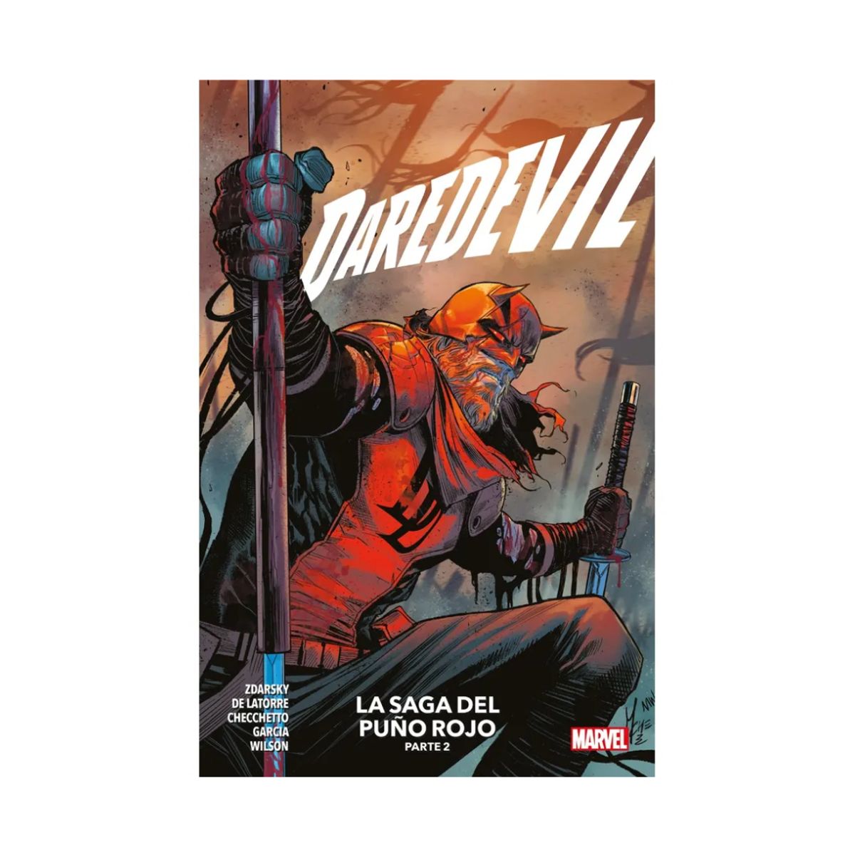 PANINI CHILE - Daredevil N°2 - La Saga Del Puño Rojo Parte 2