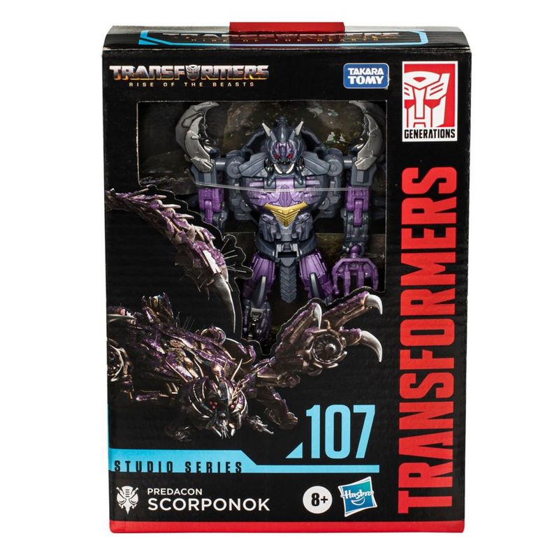 HASBRO - Transformers Studio Series Deluxe Scorponock 107