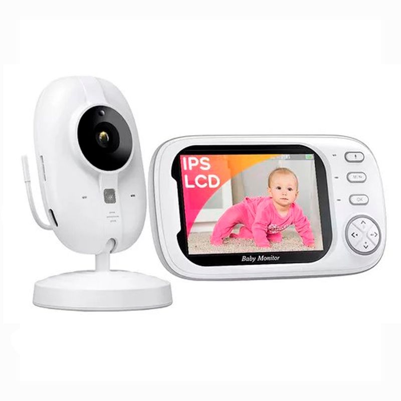 GENERICO - Cámara Monitor Inalámbrica para bebes con Visión Nocturna y Comunicación por Voz