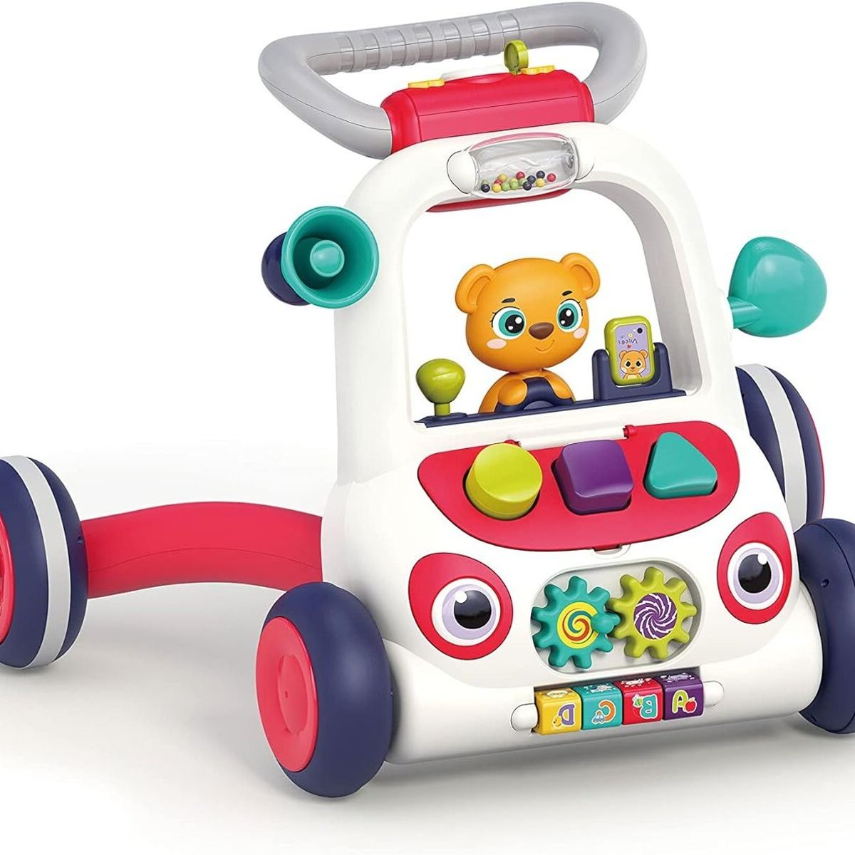 BBQOOL - Caminador Andador Correpasillos Didáctico Musical Teddy