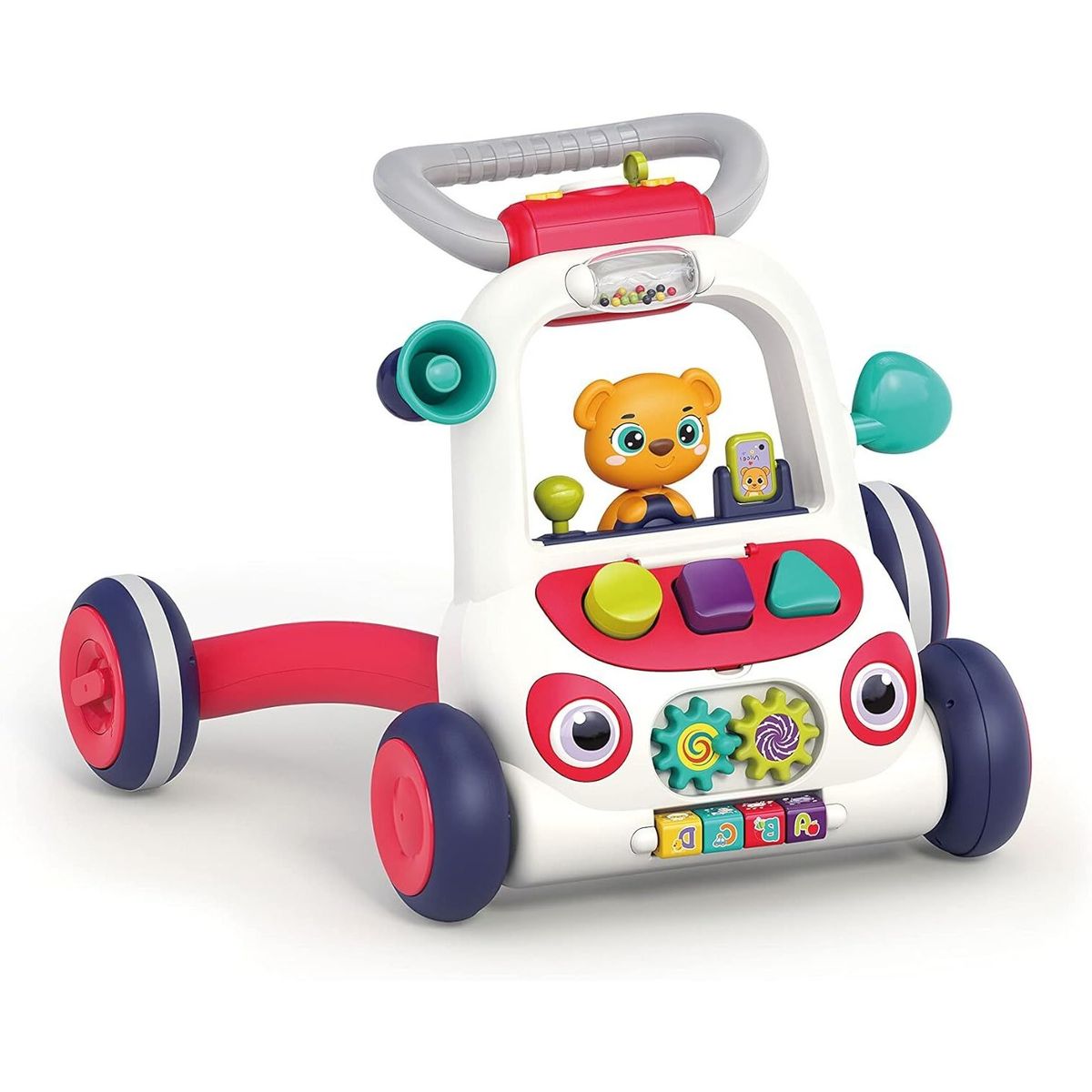 BBQOOL - Caminador Andador Correpasillos Didáctico Musical Teddy