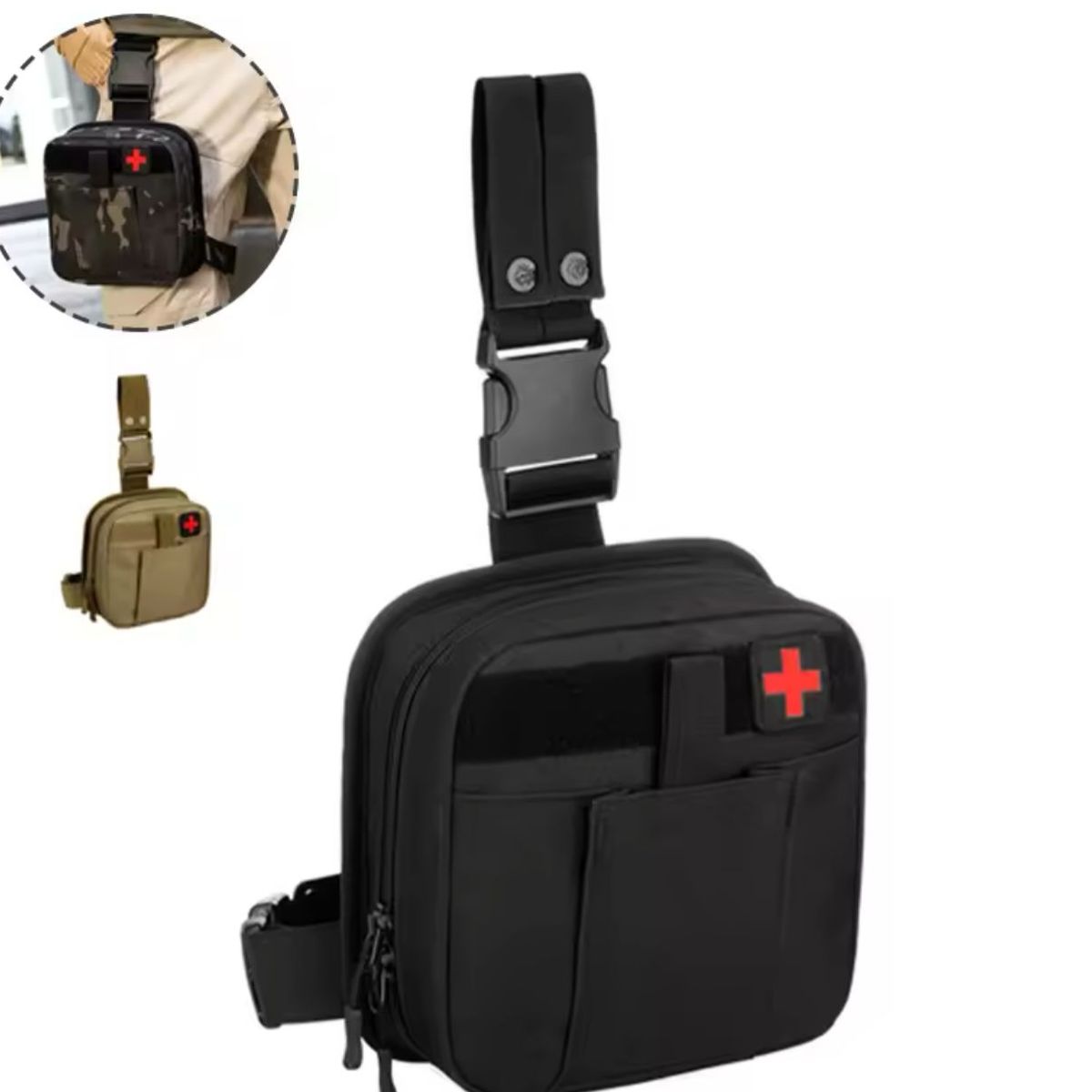 GENERICO - Bolso De Primeros Auxilios Militar Táctico