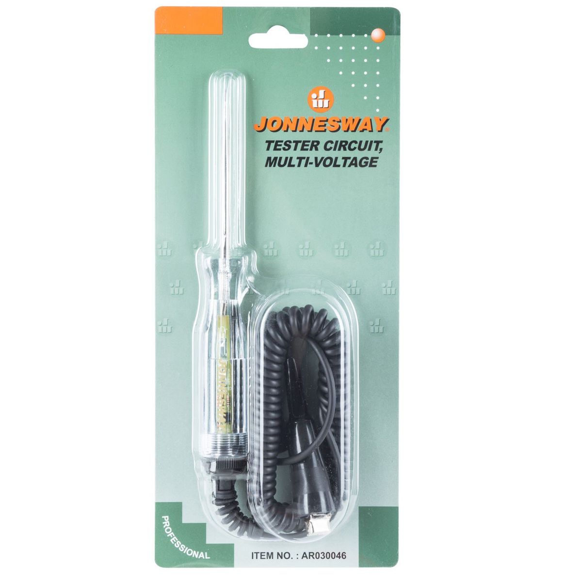 TESTER PROBADOR DE CIRCUITOS MULTIVOLTAJE AR030046, marca JONNESWAY - Foto Principal