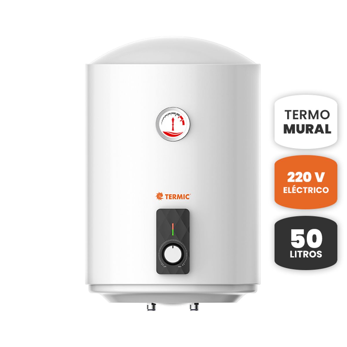 TERMIC - Termo Eléctrico 50 Litros Singleline Mural
