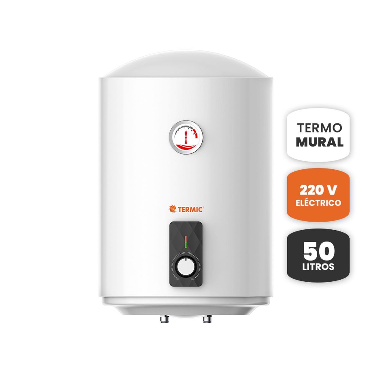 TERMIC - Termo Eléctrico 50 Litros Singleline Mural