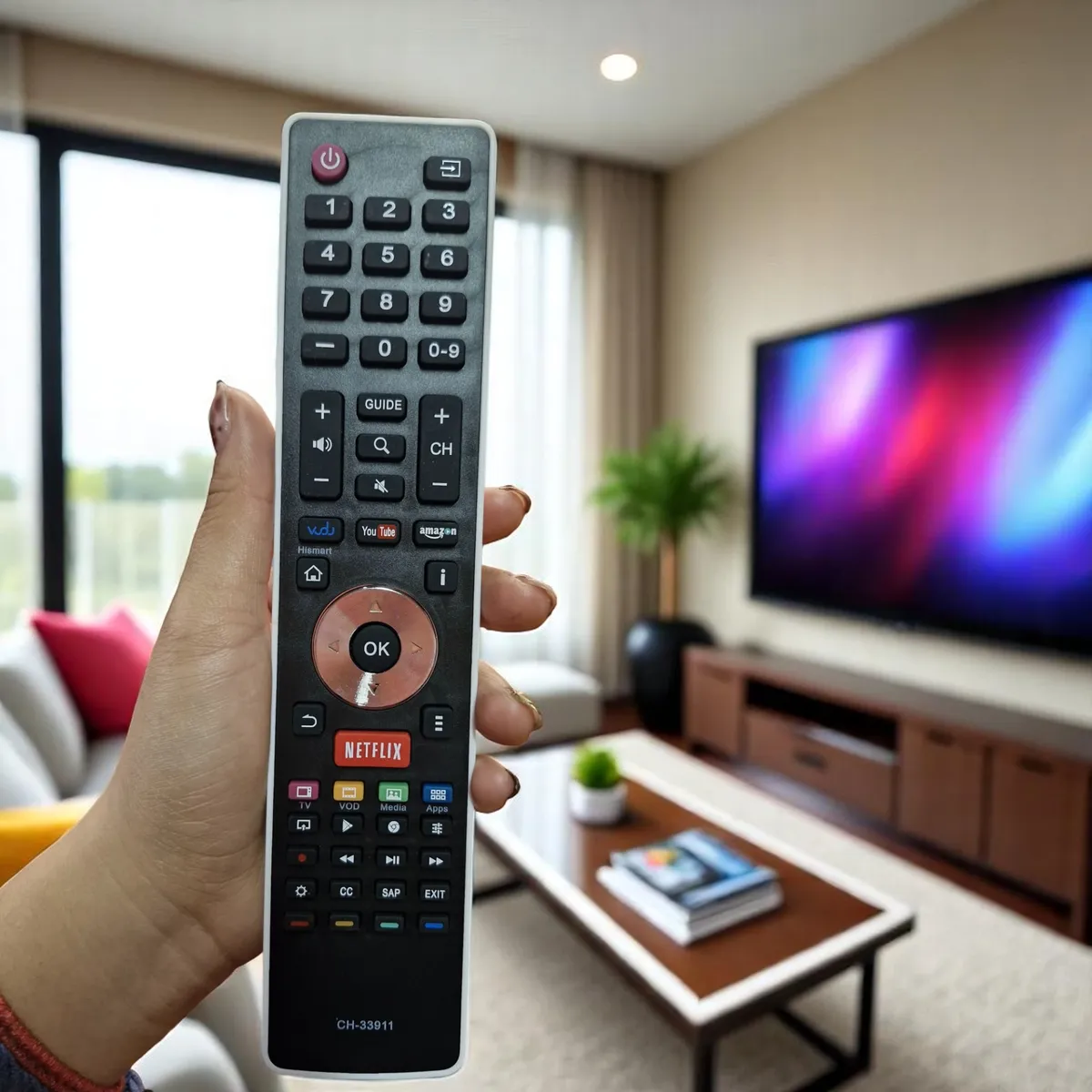 OEM - Control Remoto para Hisense Smart TV Universal Ultima Gen