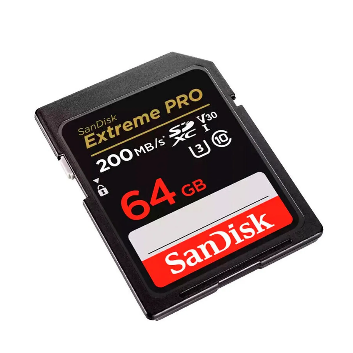 SANDISK - Memoria Sd Sandisk Extreme Pro 64gb 200mbs U3 V30 4k Uhd