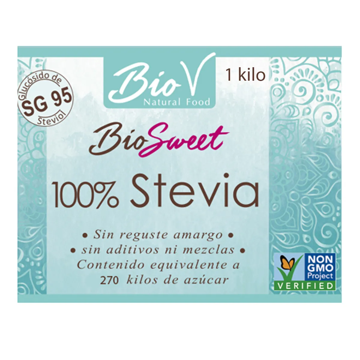 BIOV - Stevia Sg95 1kg Bio V