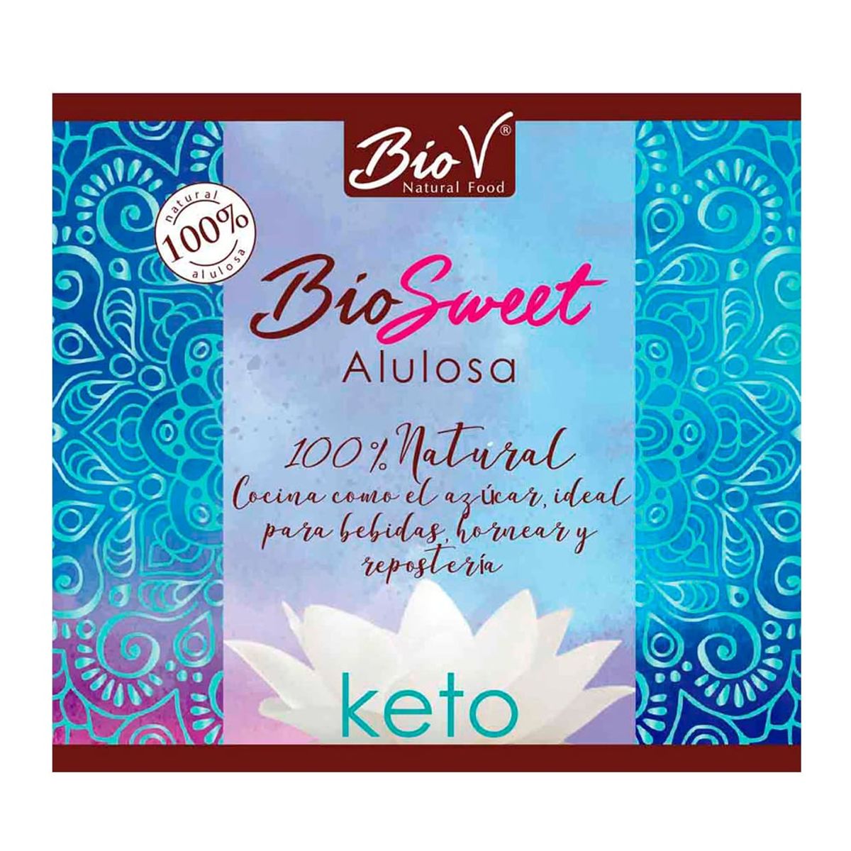 BIOV - Alulosa 20kg Endulzante Natural Sin Gluten Vegano Bio V