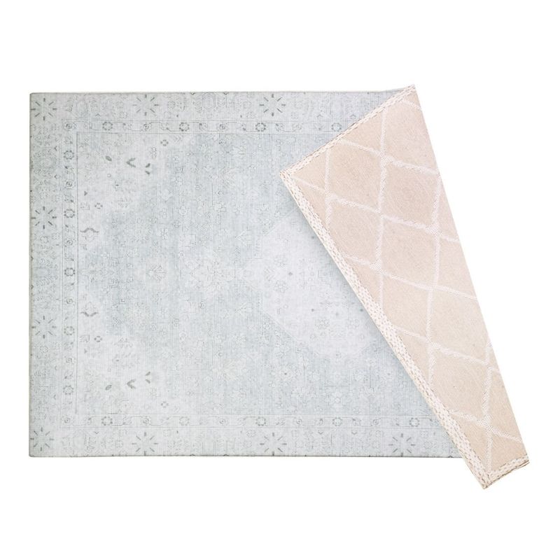 KALEIDO - Alfombra Playmat Antigolpe Reversible 210x140cm 15mm Persa Verde