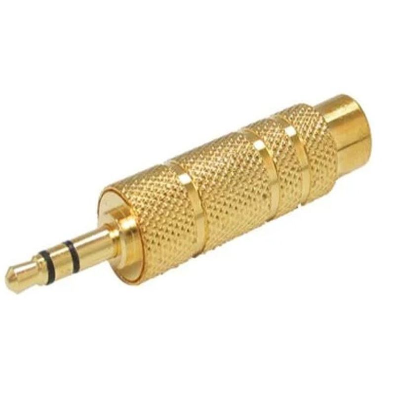 GENERICO - ADAPTADOR DE AUDIO 3.5 MACHO A 6.5 HEMBRA