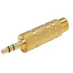 GENERICO - ADAPTADOR DE AUDIO 3.5 MACHO A 6.5 HEMBRA