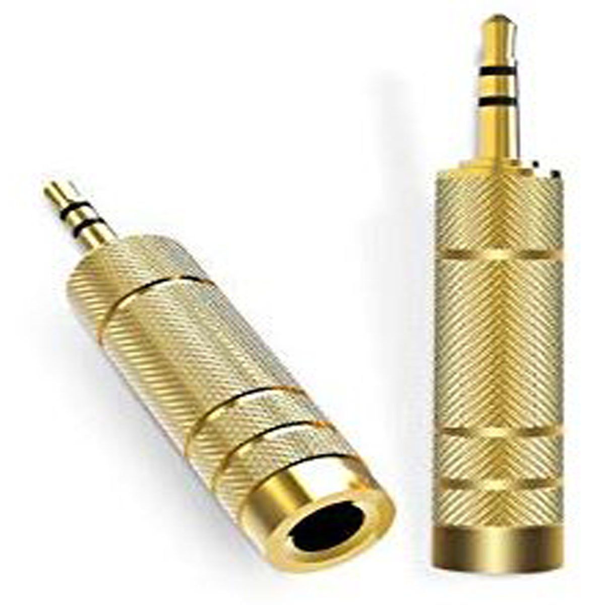 GENERICO - ADAPTADOR DE AUDIO 3.5 MACHO A 6.5 HEMBRA