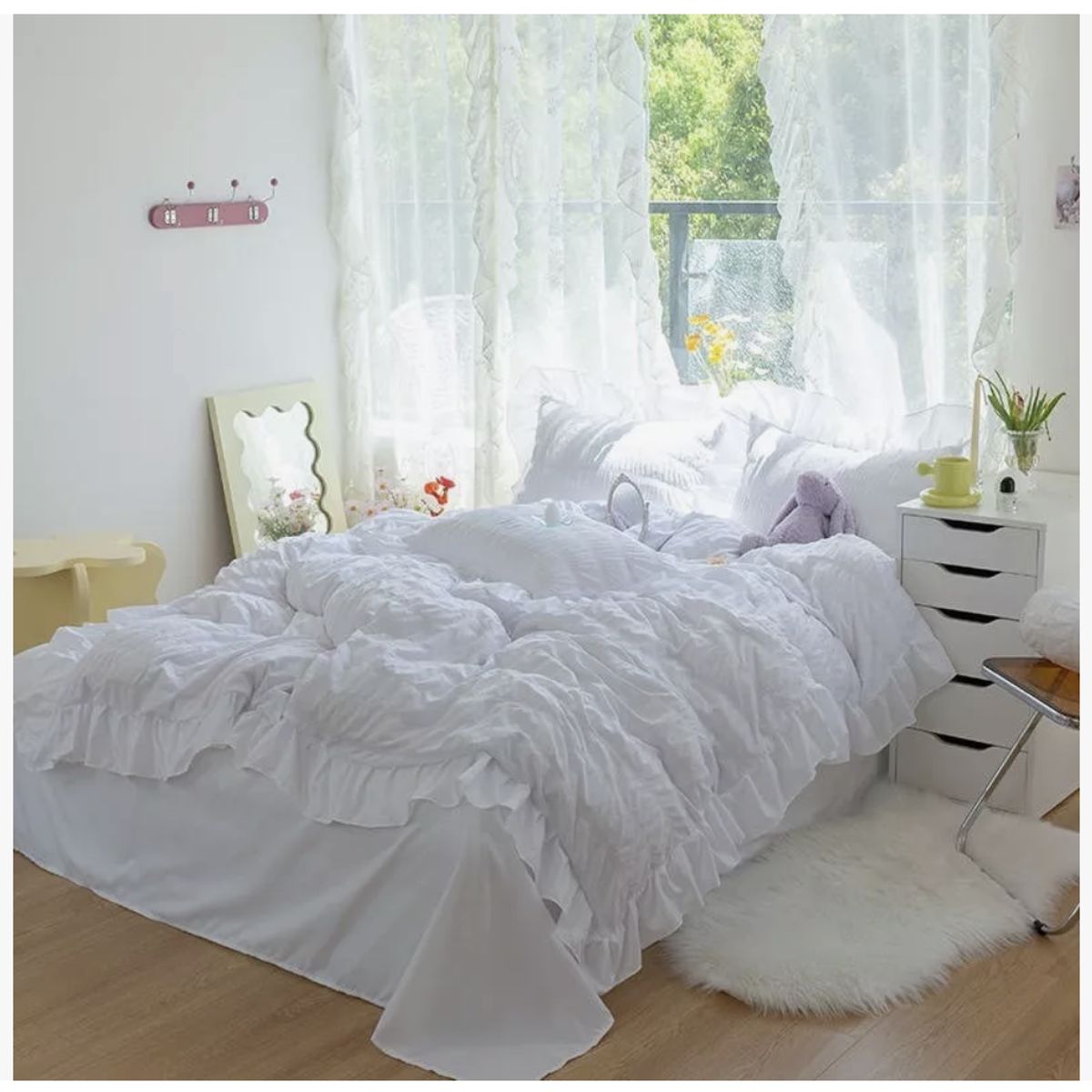 HOMER DESIGN - Set Ropa De Cama Sabanas +funda De Plumon 1.5 Plazas Hspps6