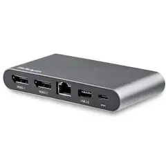 STARTECH - Docking Station USB C 2 Monitores DisplayPort 4K