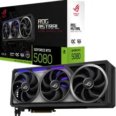 ASUS - Tarjeta de video - ROG-ASTRAL-RTX5080-O16G-GAMING - 16 GB