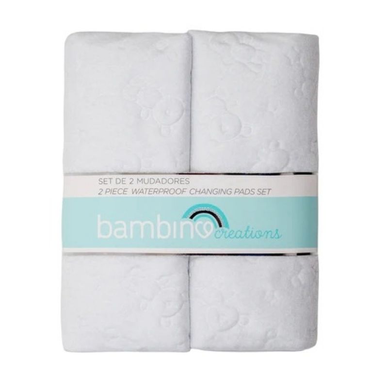 BAMBINO - Mudador Triple Capa Impermeable 2 Unidades